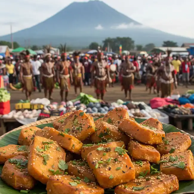 Savory Baked Kau Kau Bites – Flavorful appetizer recipe from Papua New Guinea