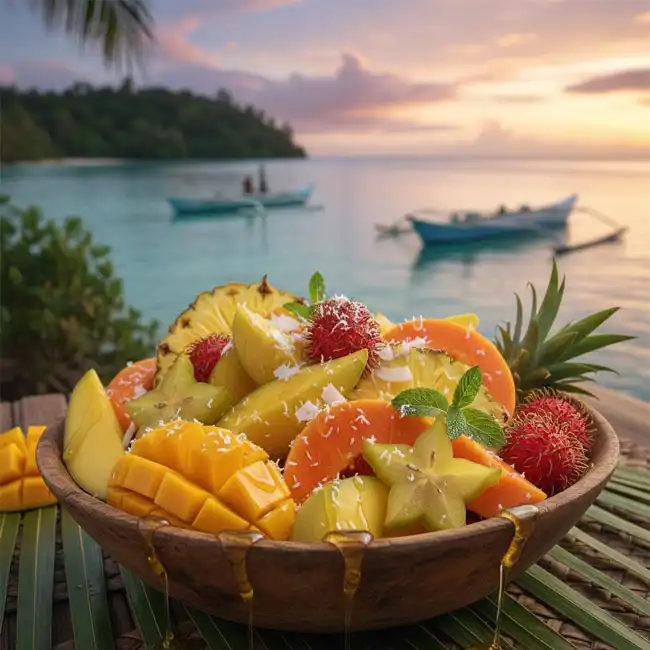 The Ultimate PNG Tropical Fruit Medley – Specialty dessert recipe from Papua New Guinea