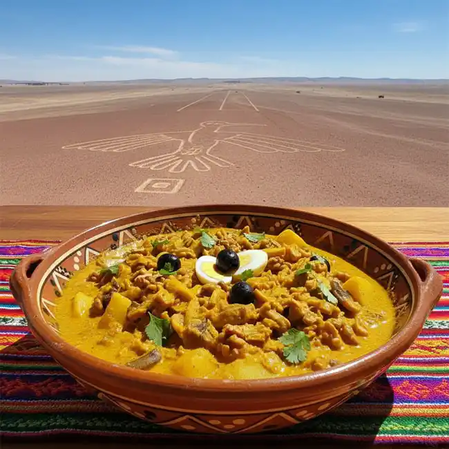 Aji de Seta – Vegetarian main dish recipe from Peru