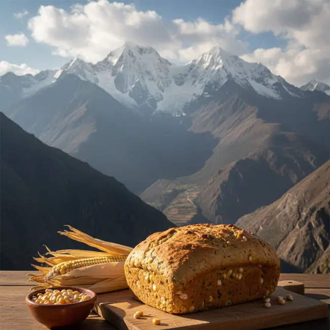 Healthy Peruvian Corn Bread – Healthy bread recipe from Peru