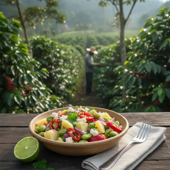 Solterito Arequipeño – Healthy salad recipe from Peru