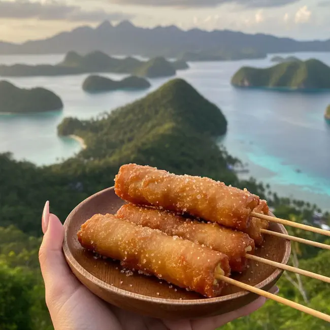 Cheese Turon – Quick snack recipe from Philippines
