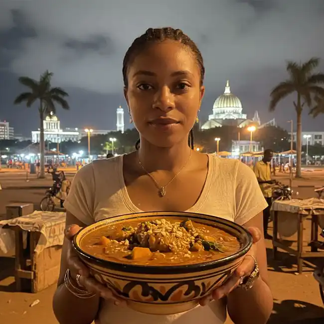 Quick Ivoirian Peanut & Turkey Soup – Muscle-Building soup recipe from Côte d’Ivoire