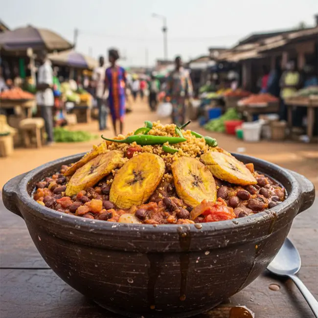 Red Red – Easy main dish recipe from Ghana