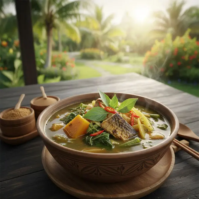 Samlor Korko – Traditional soup recipe from Cambodia