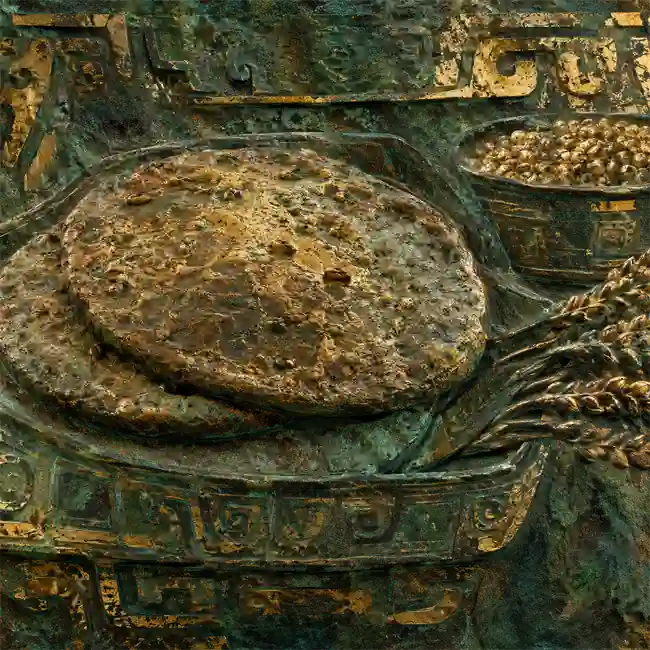Ancient Millet Hearth Flatbreads – primitive grains and flatbreads recipe from Sanxingdui