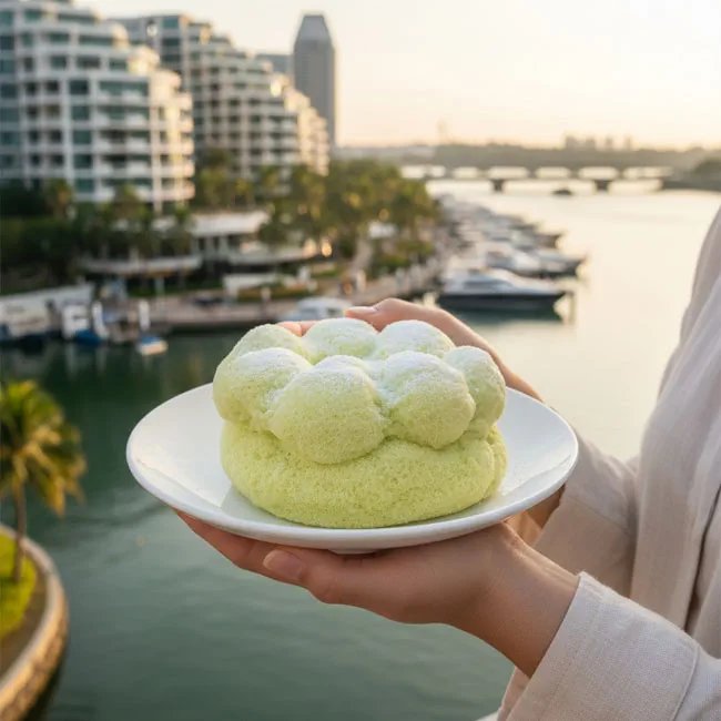 Aromatic Pandan Chiffon Cake – Budget-friendly dessert recipe from Singapore