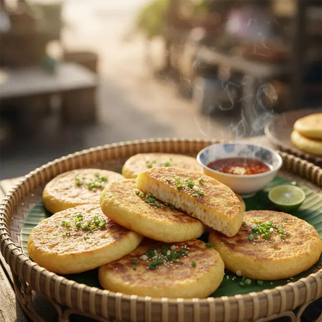 Sticky Rice Flatbread – Original bread recipe from Laos