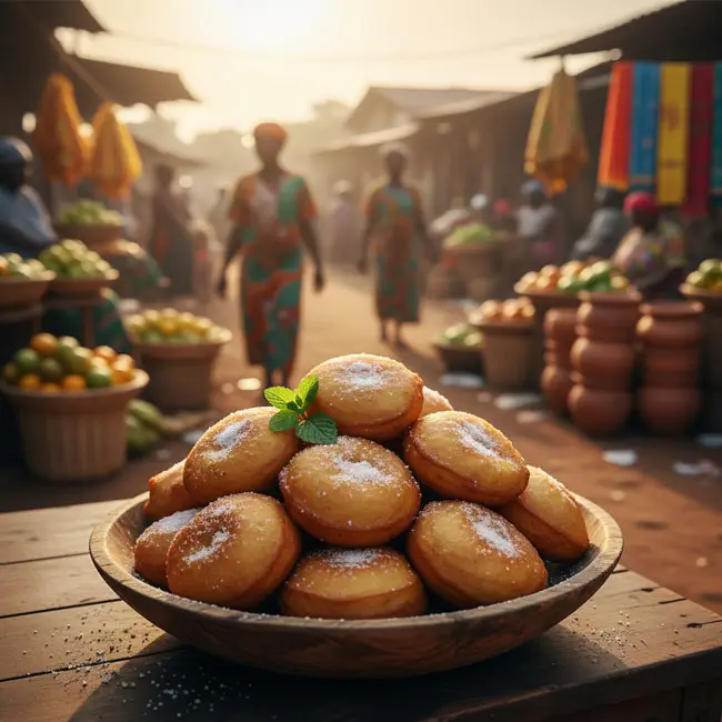 Sweet Banana Fritters – Quick snack recipe from Guinea-Bissau