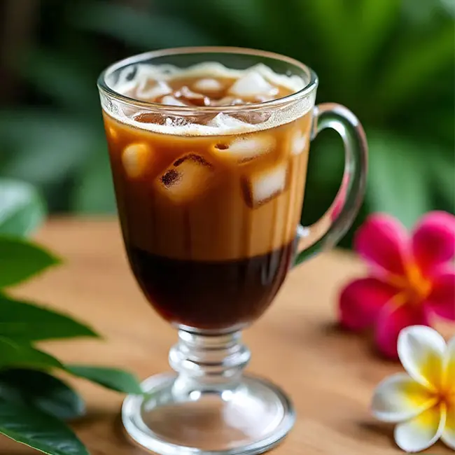 Thai Iced Coffee – Classic drink recipe from Thai