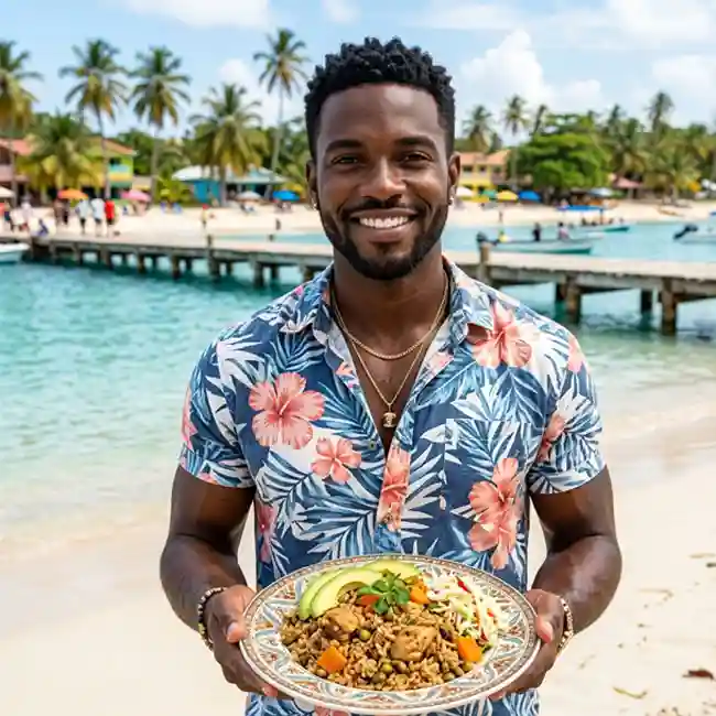 Coconut Chicken Pelau – Budget-Friendly main dish recipe from Trinidad and Tobago