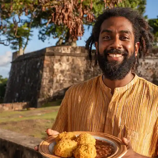 Crispy Pholourie with Tamarind Sauce – Affordable snack recipe from Trinidad and Tobago