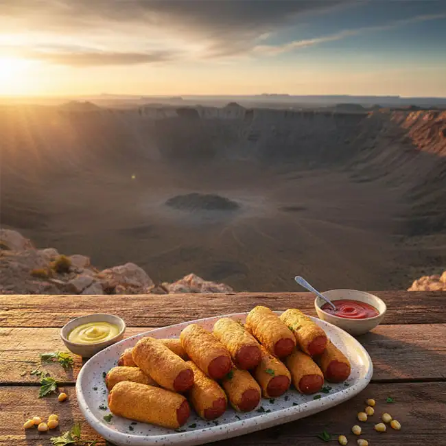 Easy Baked Mini Corn Dogs – Dinner snack recipe from USA