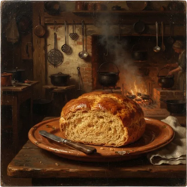 The Virginia Aristocrat's Golden Sally Lunn Bread – artisan royal bread recipe from USA