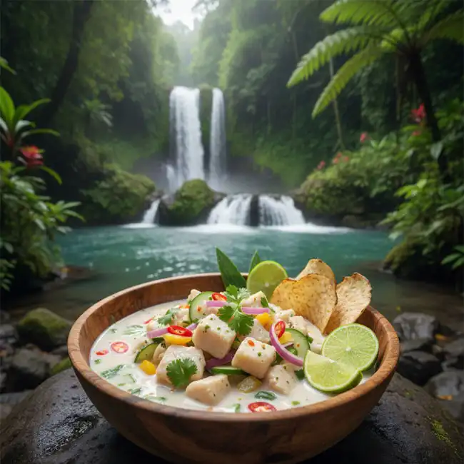 Island Lime & Coconut Fish Ceviche – Tasty appetizer recipe from Vanuatu