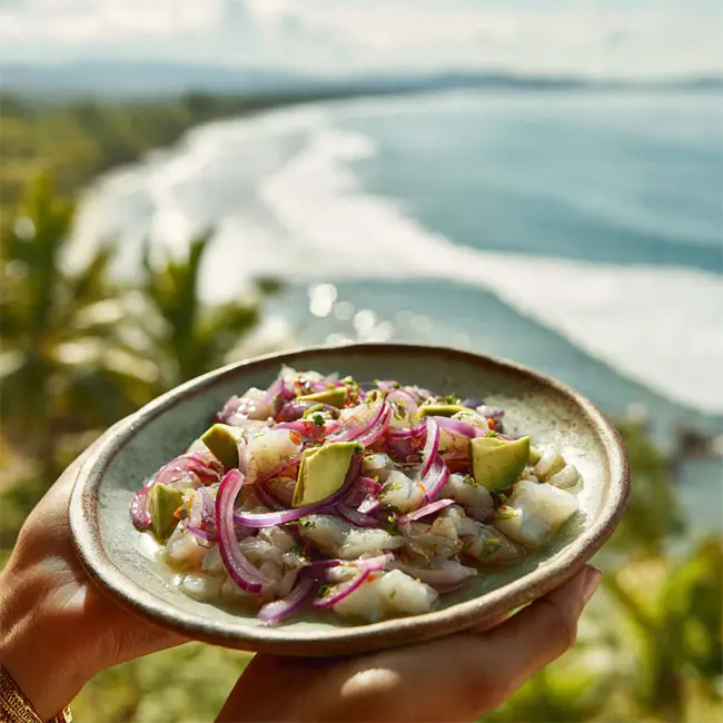 Zesty Costa Rican Fish Ceviche – Specialty appetizer recipe from Costa Rica